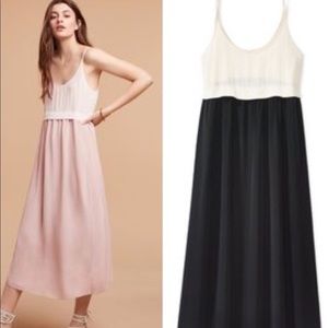 Aritzia silk bisous dress